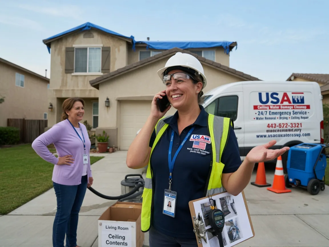 Ceiling Water Damage Restoration Bokoshe, OK FAQs